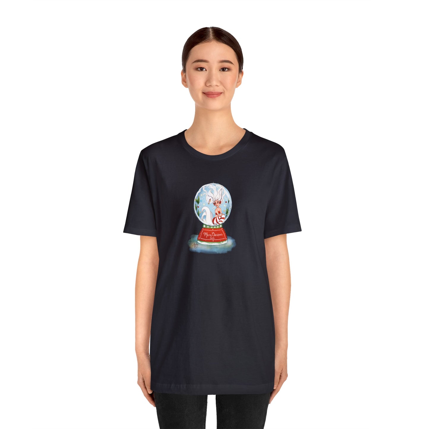 Christmas Mermaid 2023 Premium Short Sleeve Tee