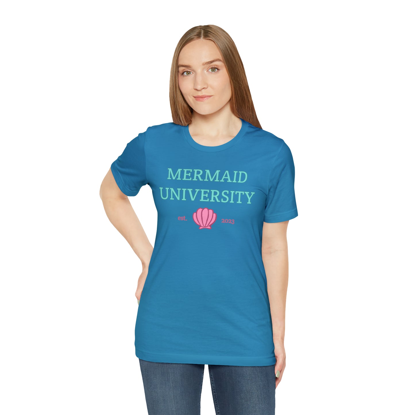 Mermaid University Premium Short Sleeve Tee