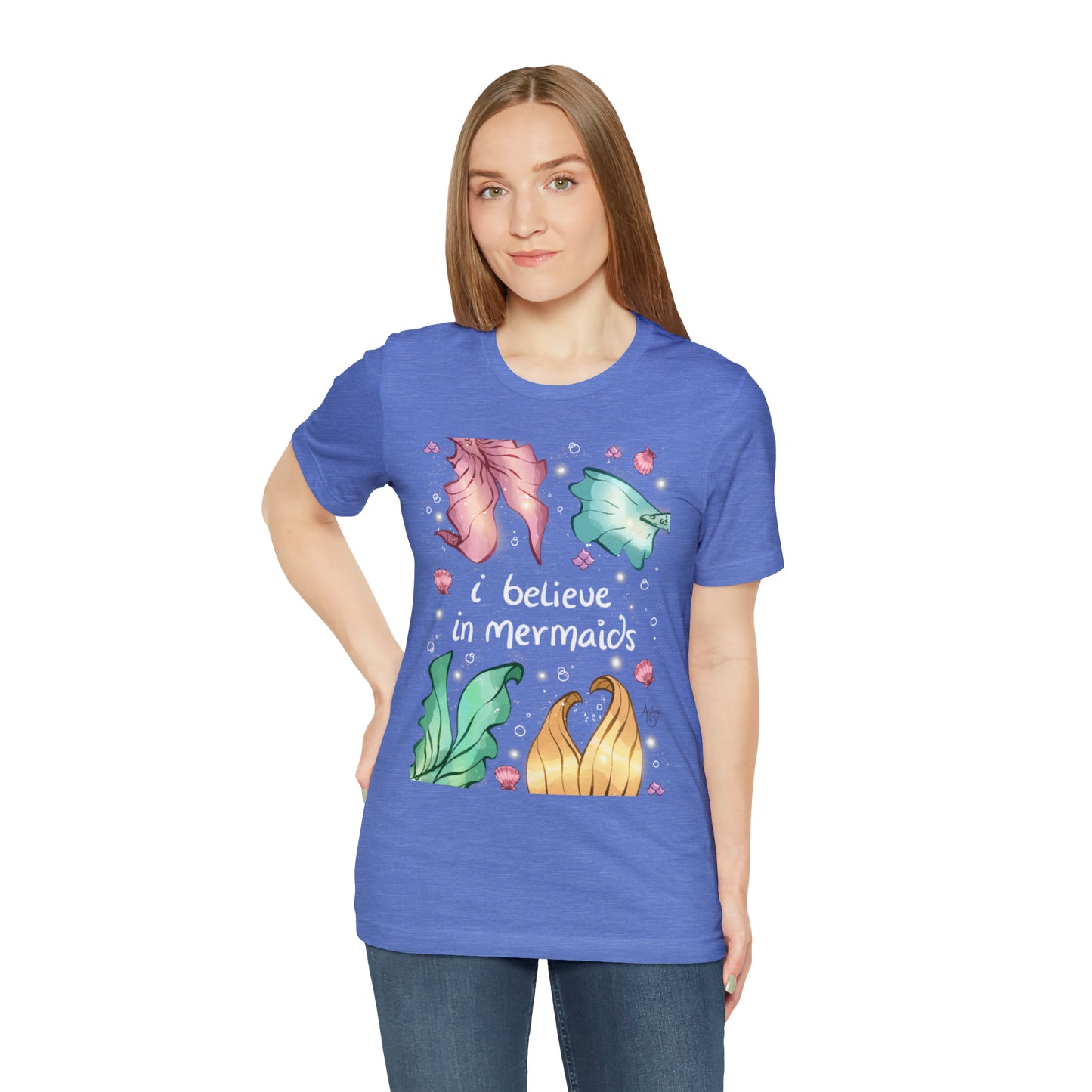 I Believe In Mermaids Premium Short Sleeve Tee