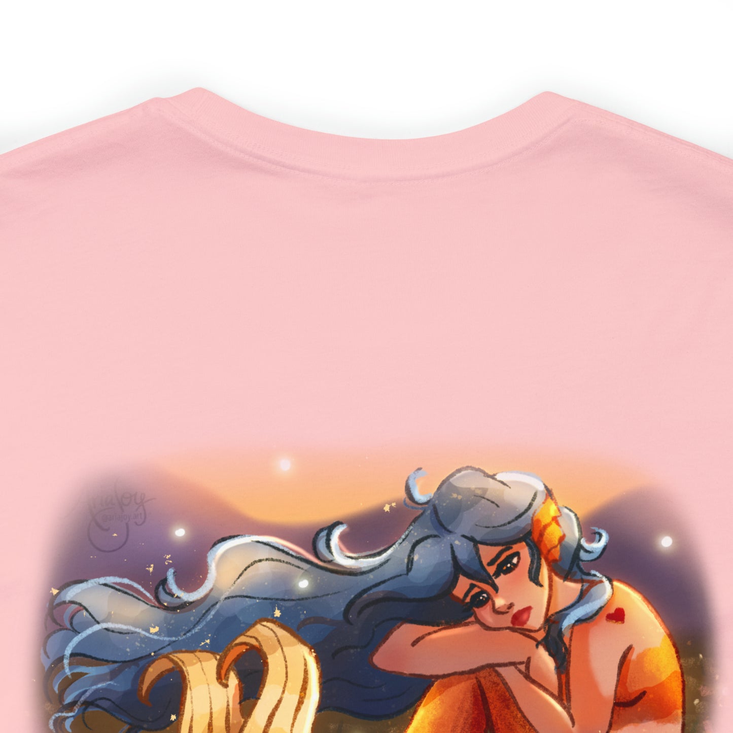 Just A Pail "HeartSleeves" Webtoon Premium Short Sleeve Tee