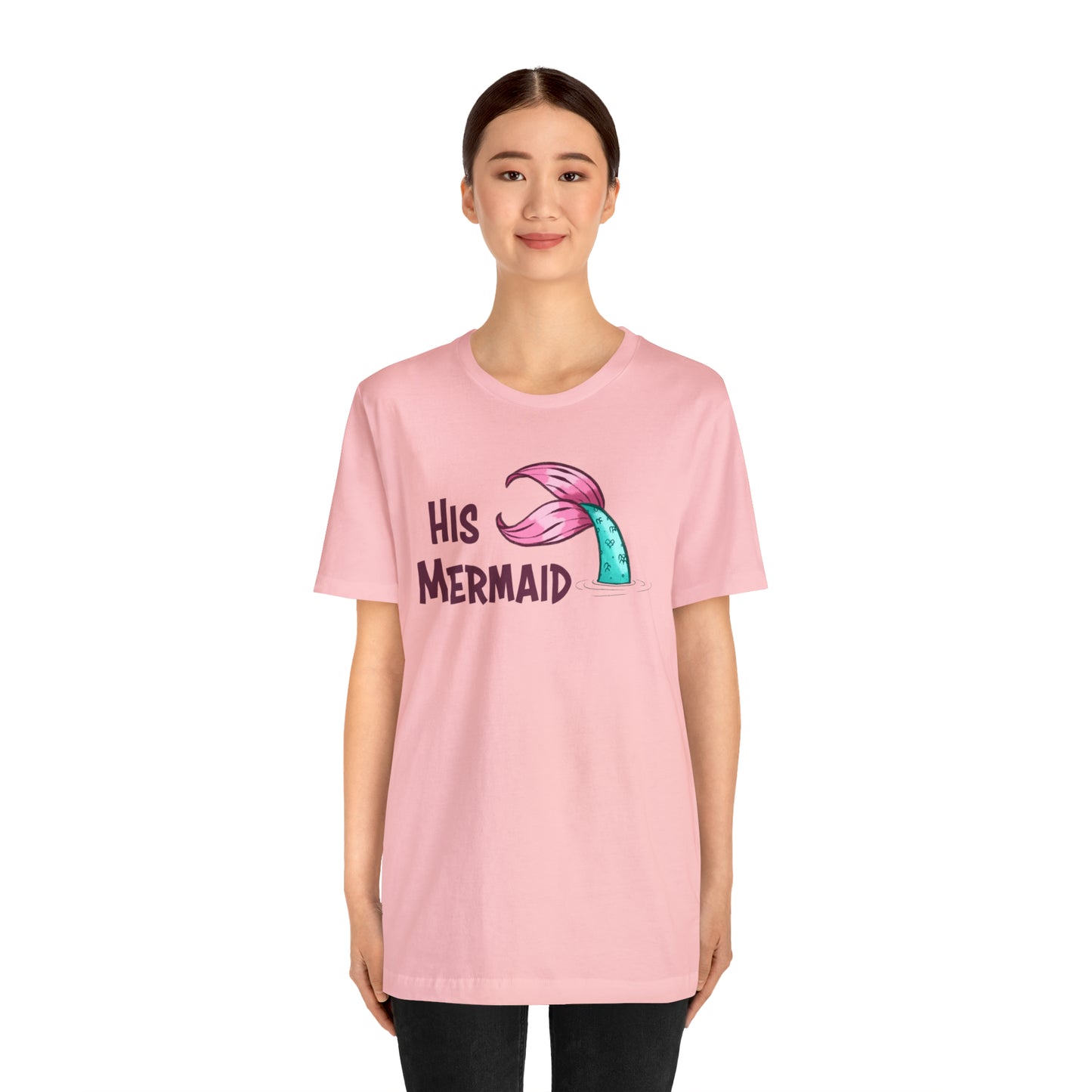 "His Mermaid" Premium Short Sleeve Tee