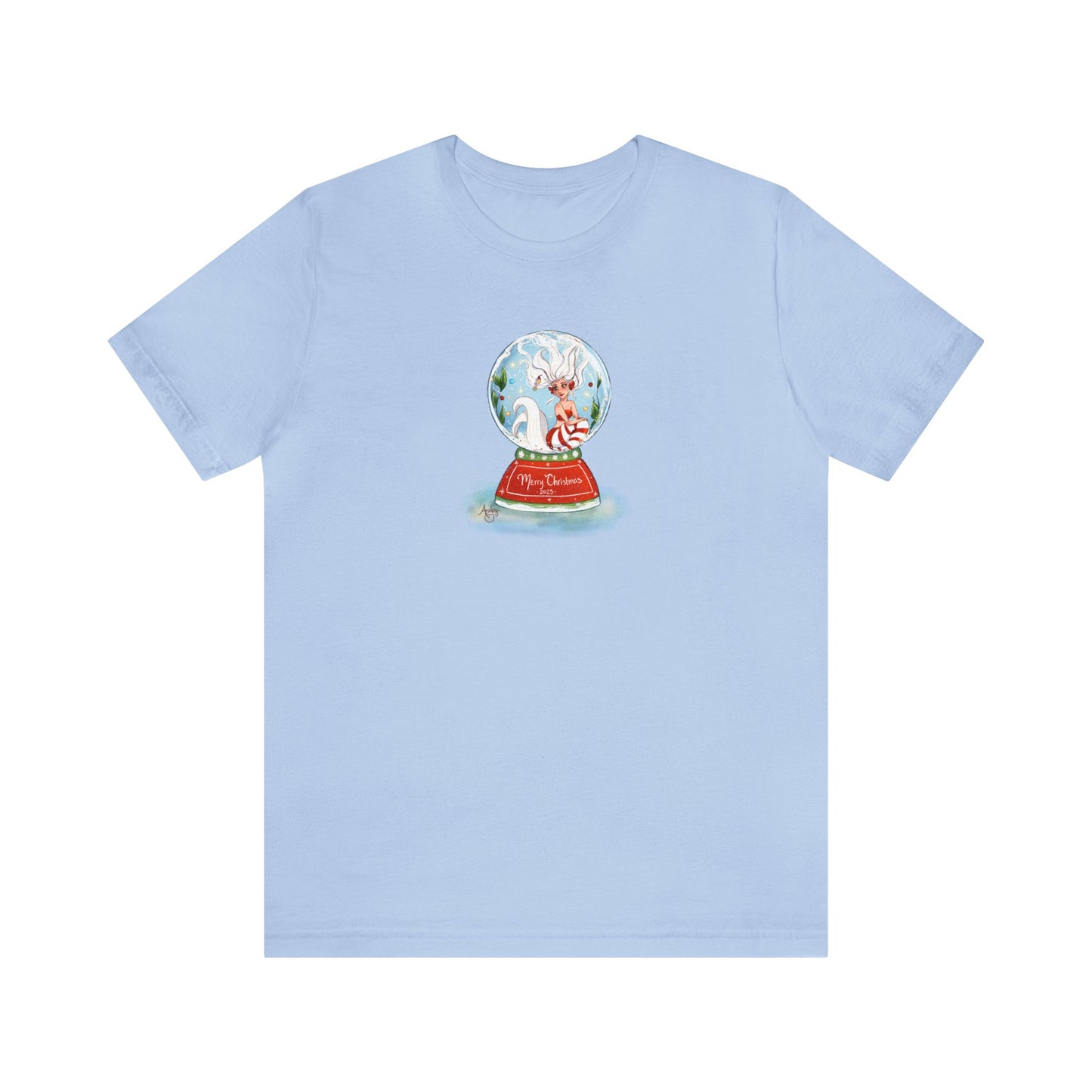 Christmas Mermaid 2023 Premium Short Sleeve Tee