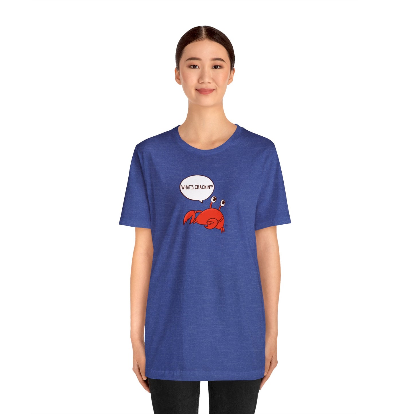 What's Crackin'? Crusty the Crab Series Premium Short Sleeve Tee