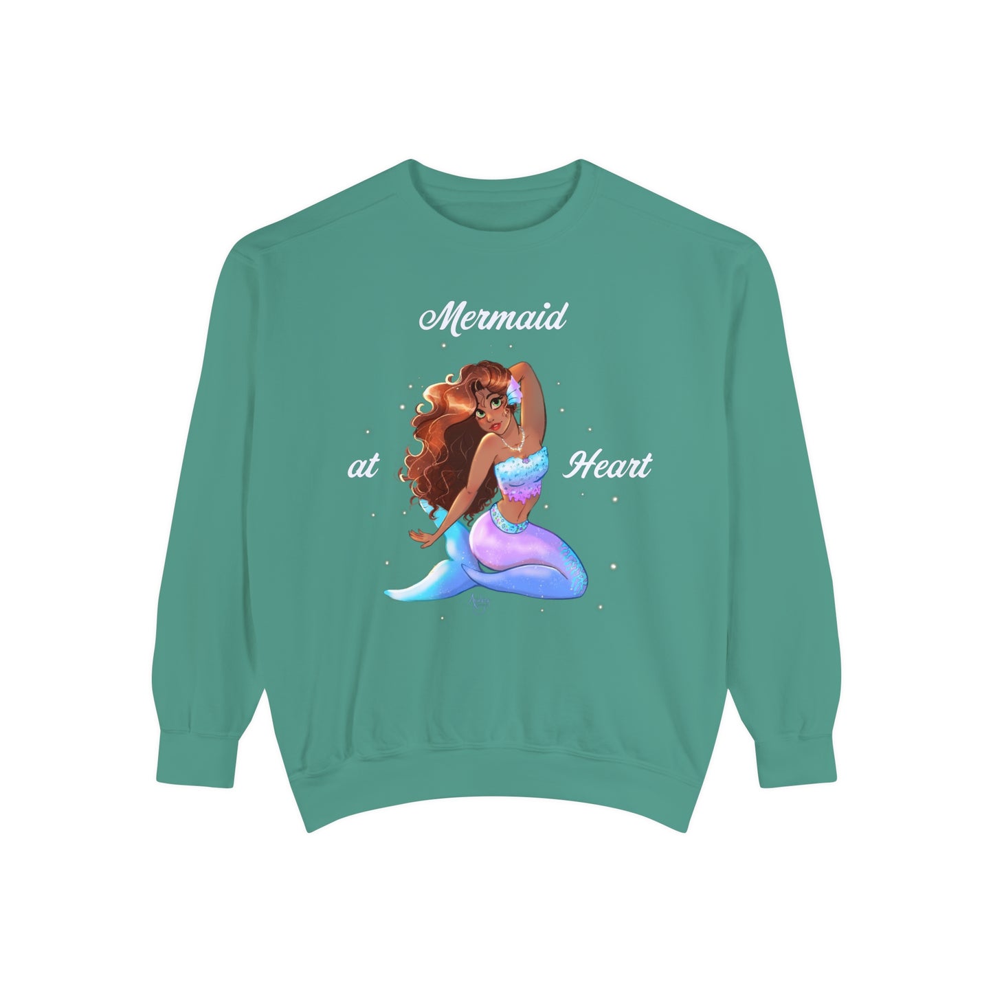 Mermaid at Heart Crewneck Sweatshirt