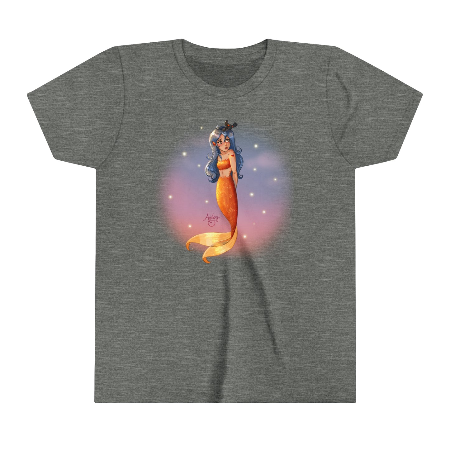 Lazuli The Hopeless Romantic Mermaid Youth Tee