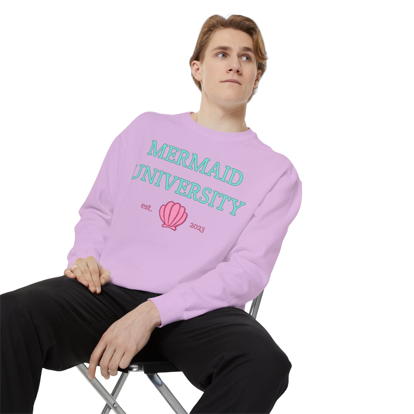Mermaid University Crewneck Sweatshirt