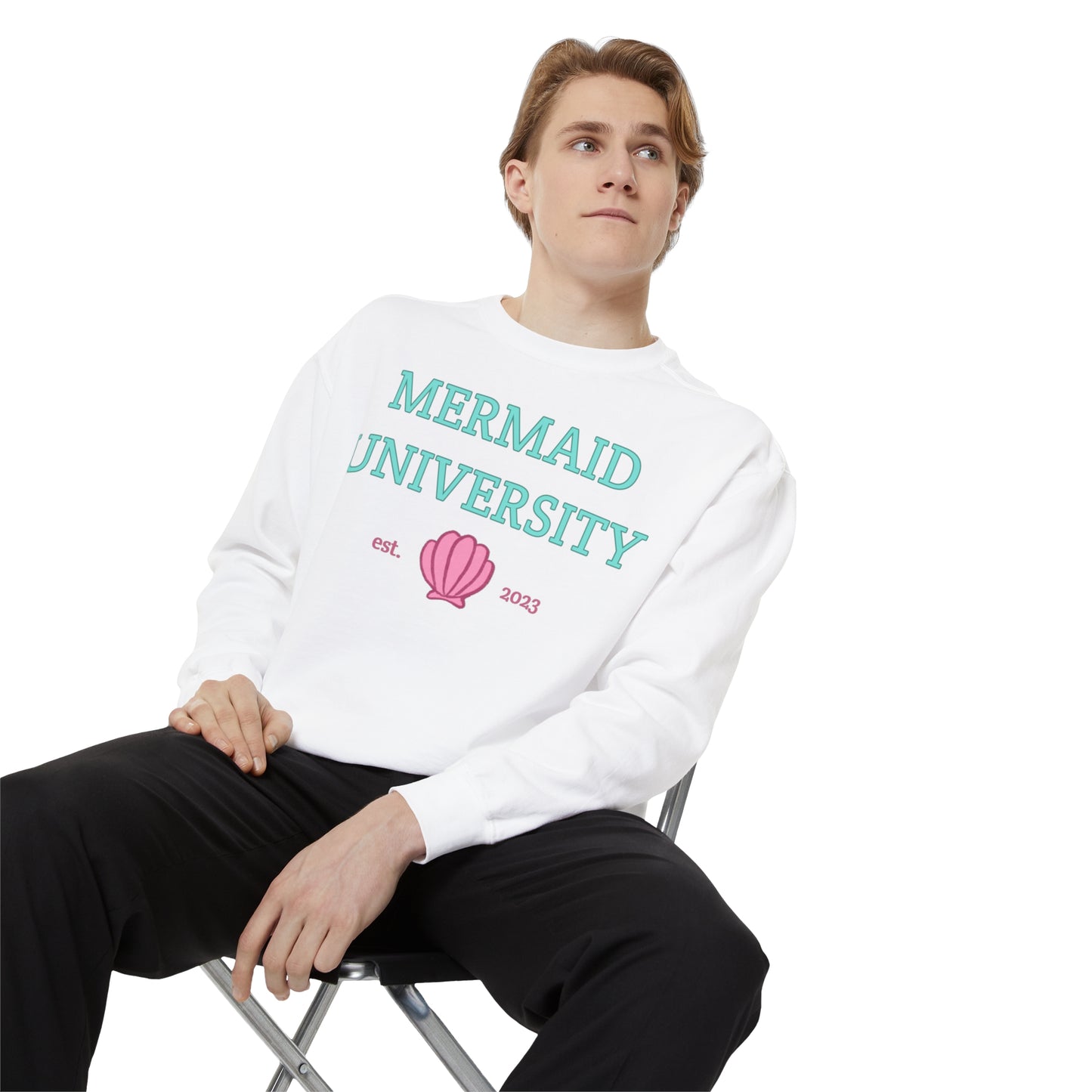 Mermaid University Crewneck Sweatshirt