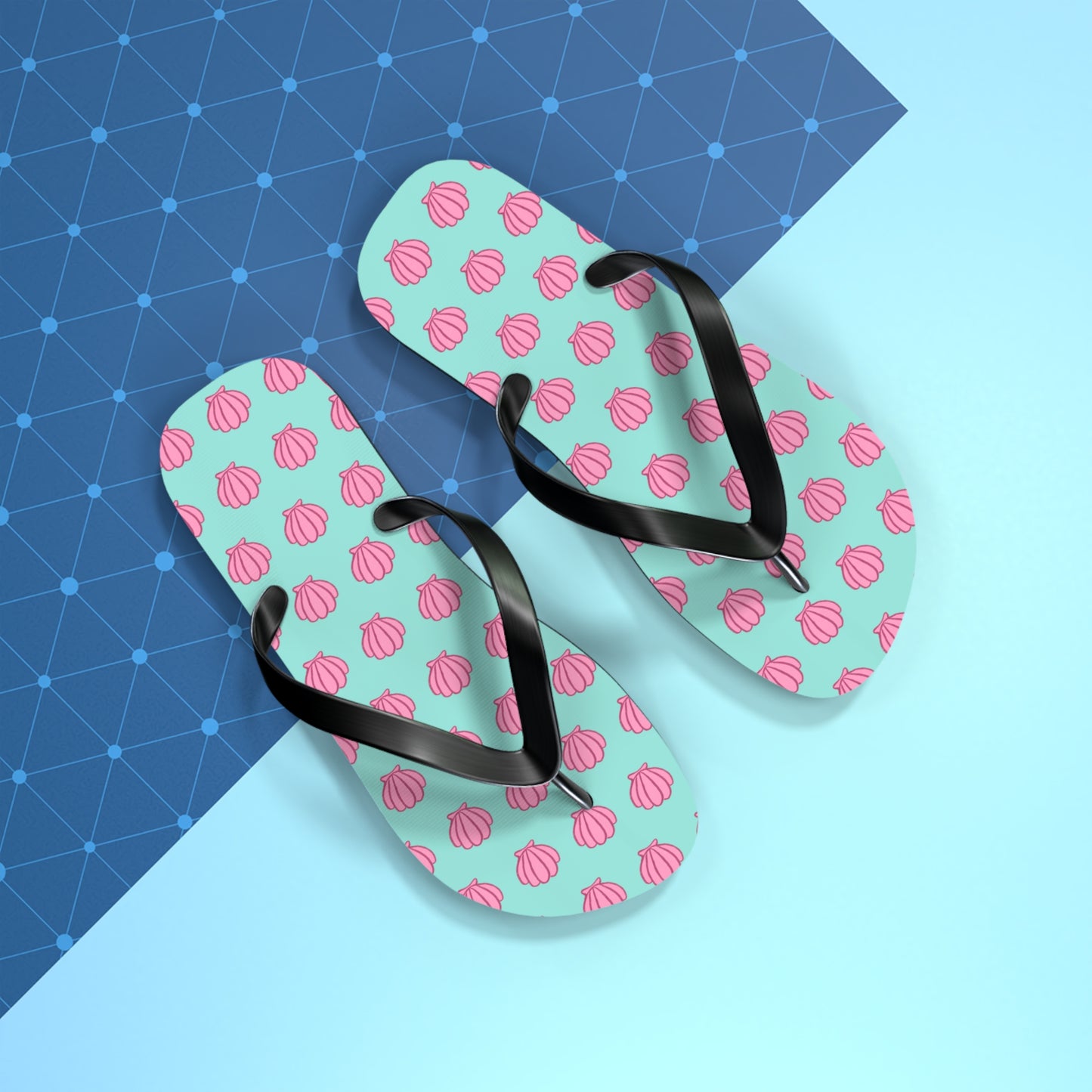 Mermaid Friends Shelly Flip Flops