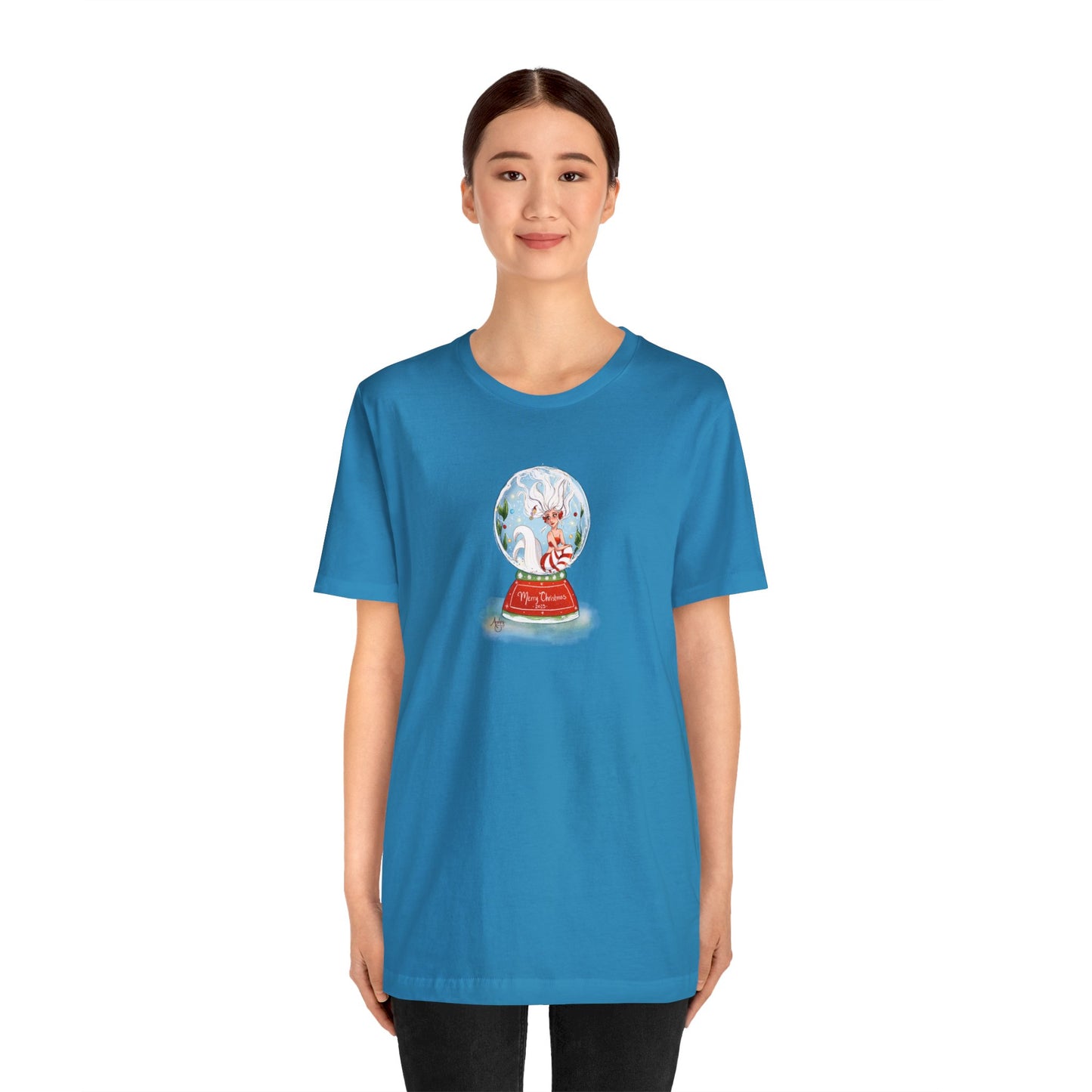 Christmas Mermaid 2023 Premium Short Sleeve Tee
