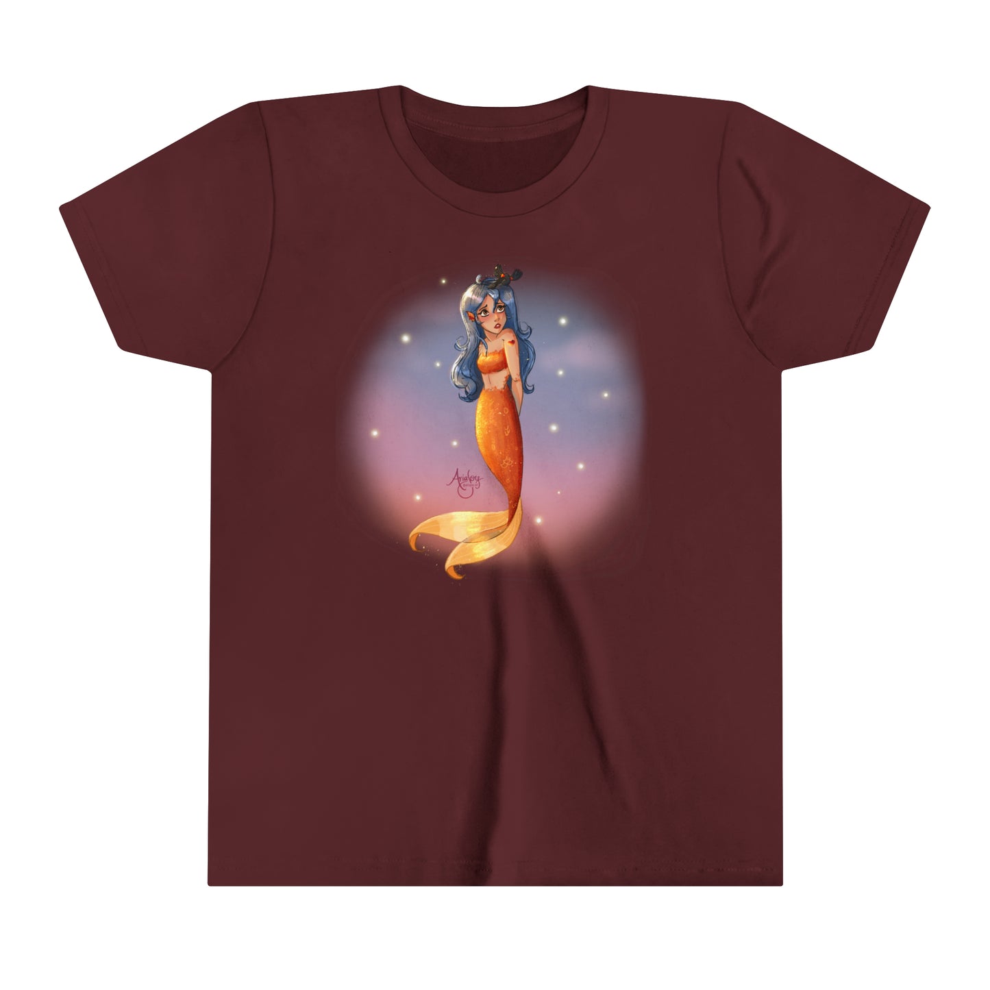 Lazuli The Hopeless Romantic Mermaid Youth Tee