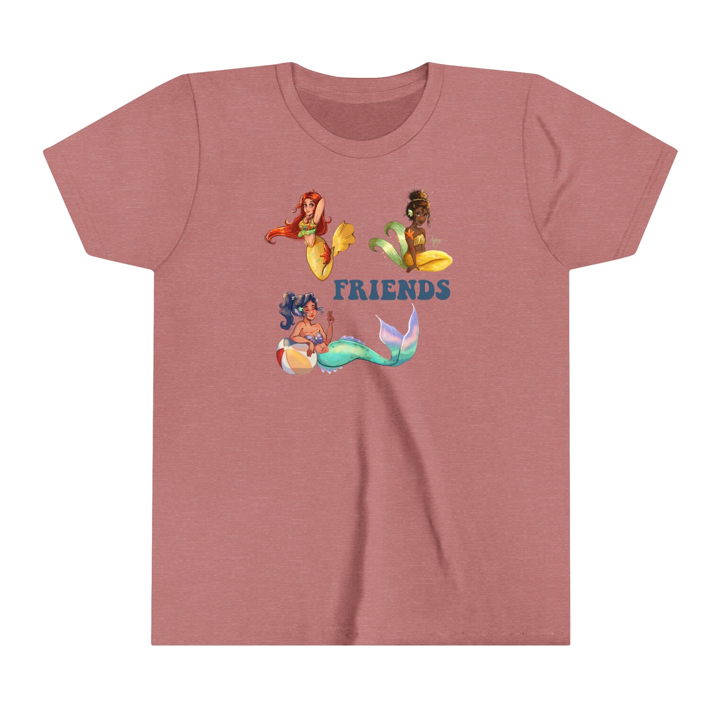 Mermaid Friends Youth Tee Version 3