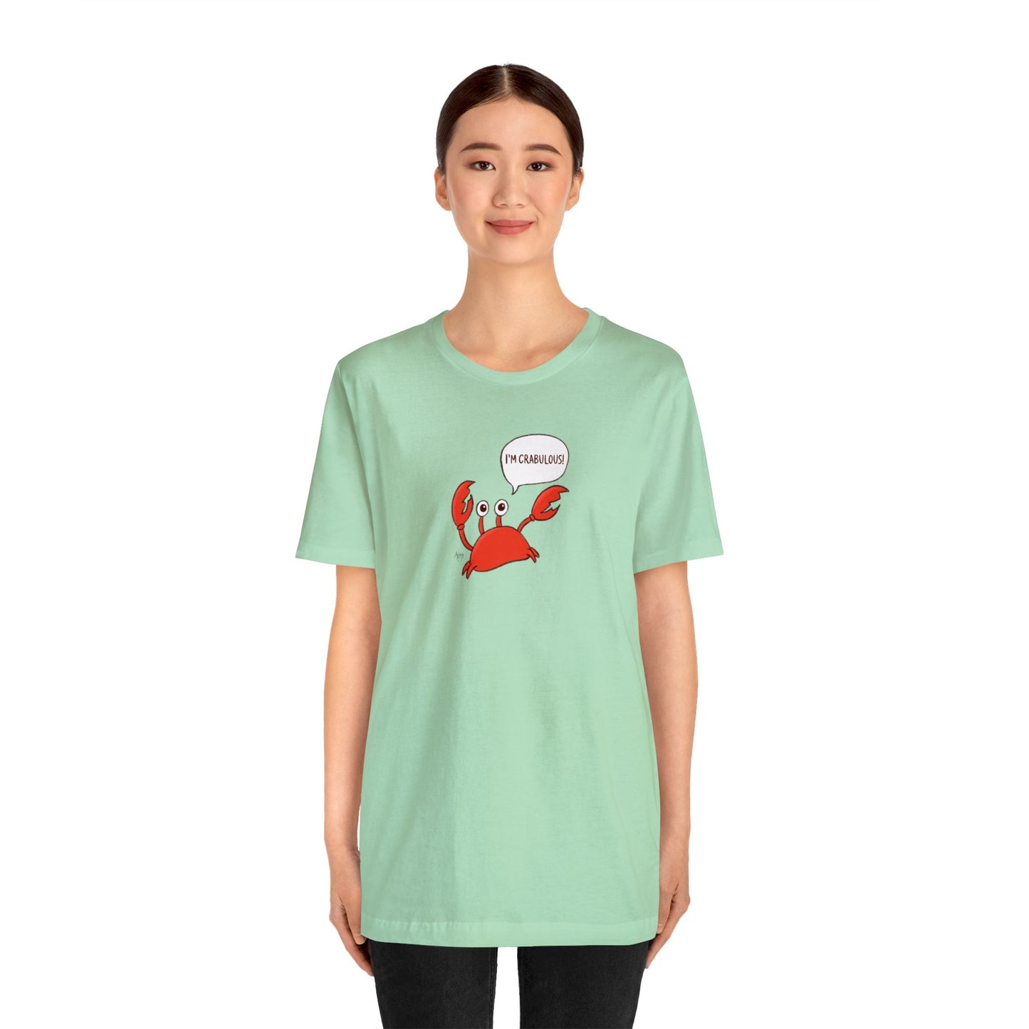 I'm Crabulous! Crusty the Crab Series Premium Short Sleeve Tee