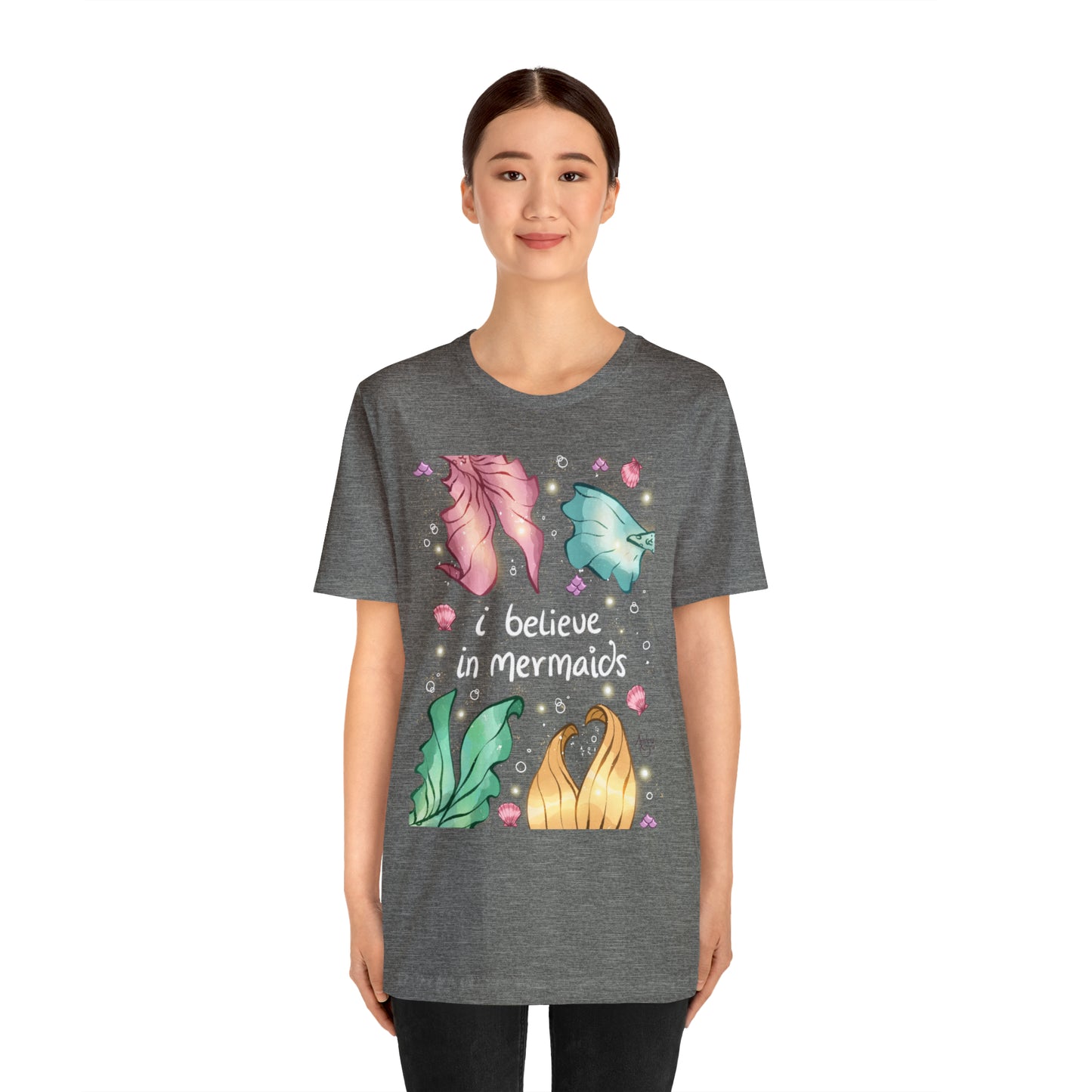 I Believe In Mermaids Premium Short Sleeve Tee
