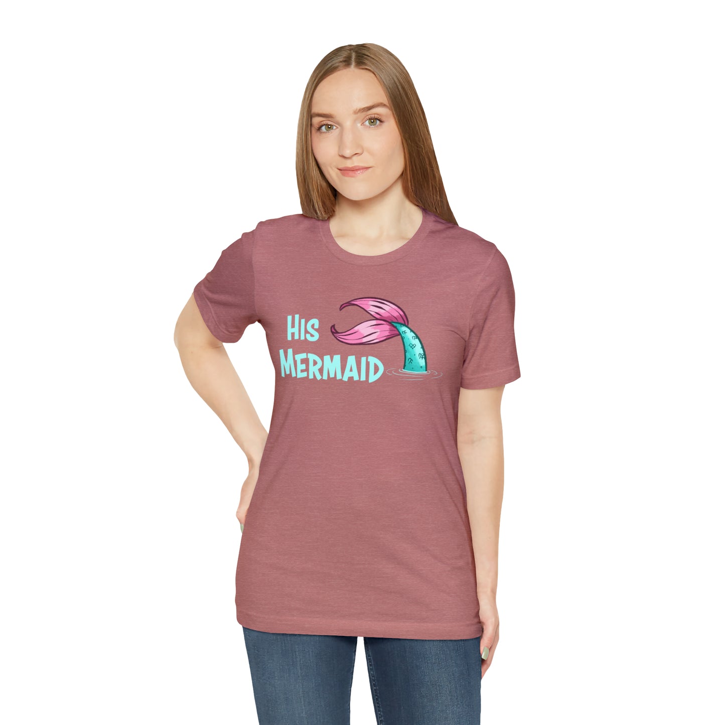 "His Mermaid" Premium Short Sleeve Tee