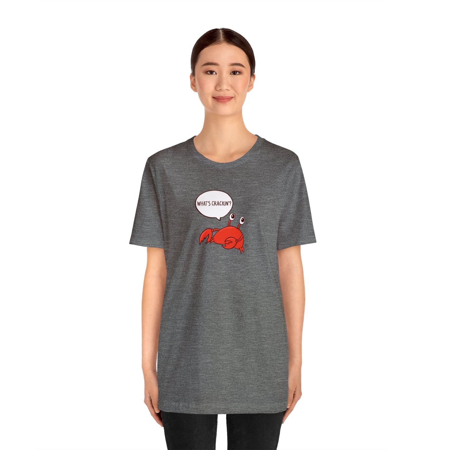 What's Crackin'? Crusty the Crab Series Premium Short Sleeve Tee