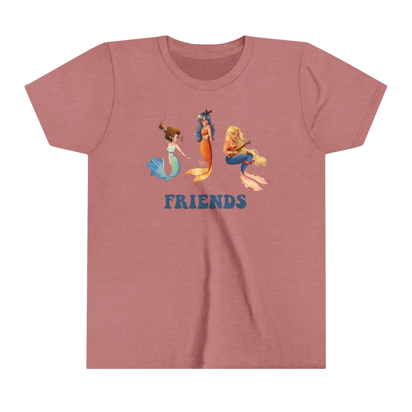 Mermaid Friends Youth Tee Version 1