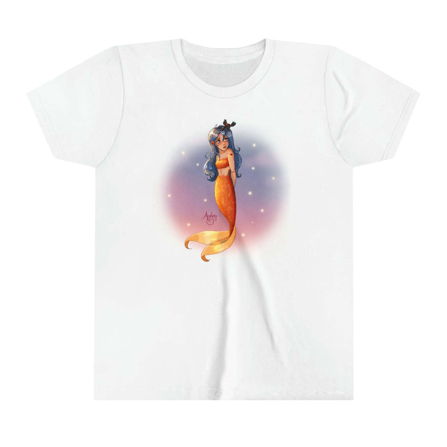 Lazuli The Hopeless Romantic Mermaid Youth Tee