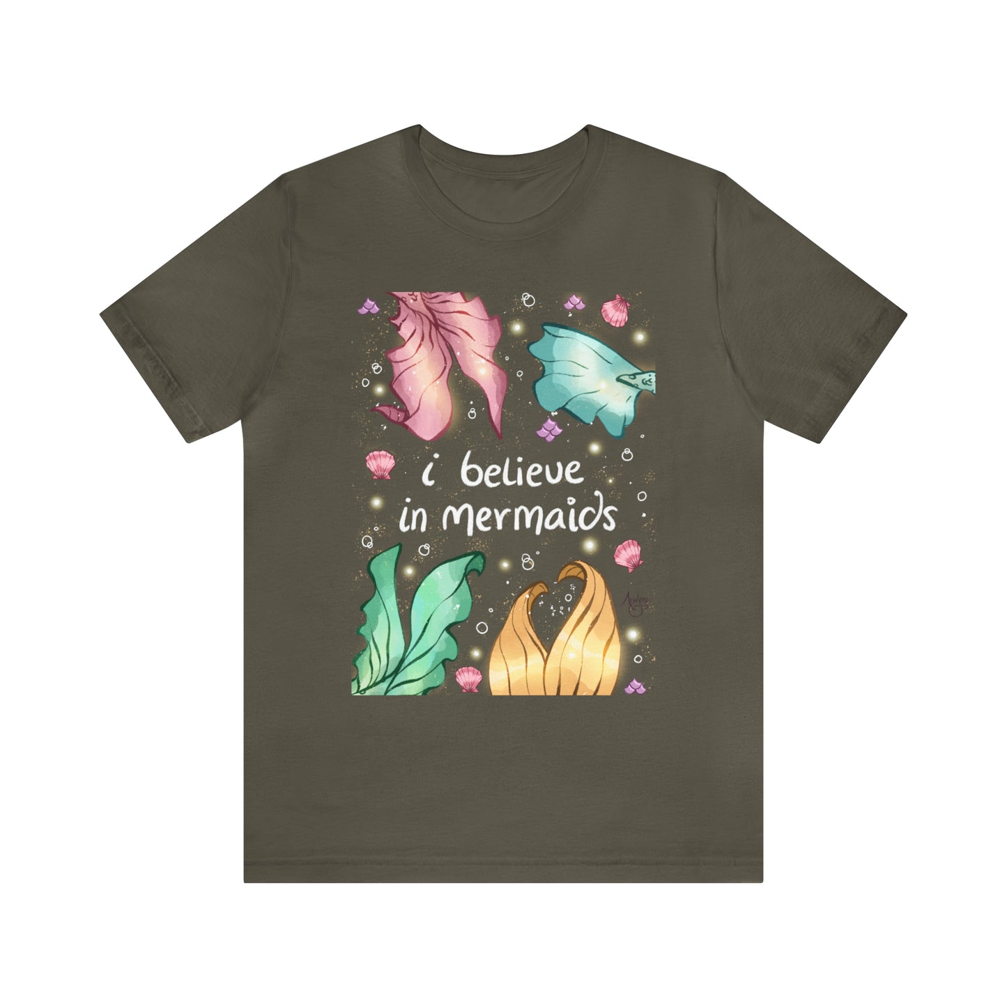 I Believe In Mermaids Premium Short Sleeve Tee