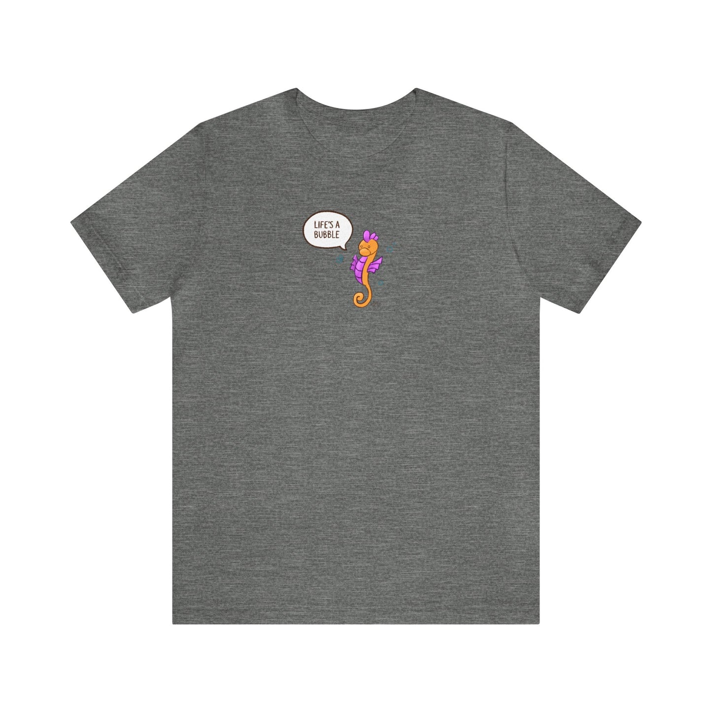Life's A Bubble! Frito the Seahorse Series Premium Short Sleeve Tee
