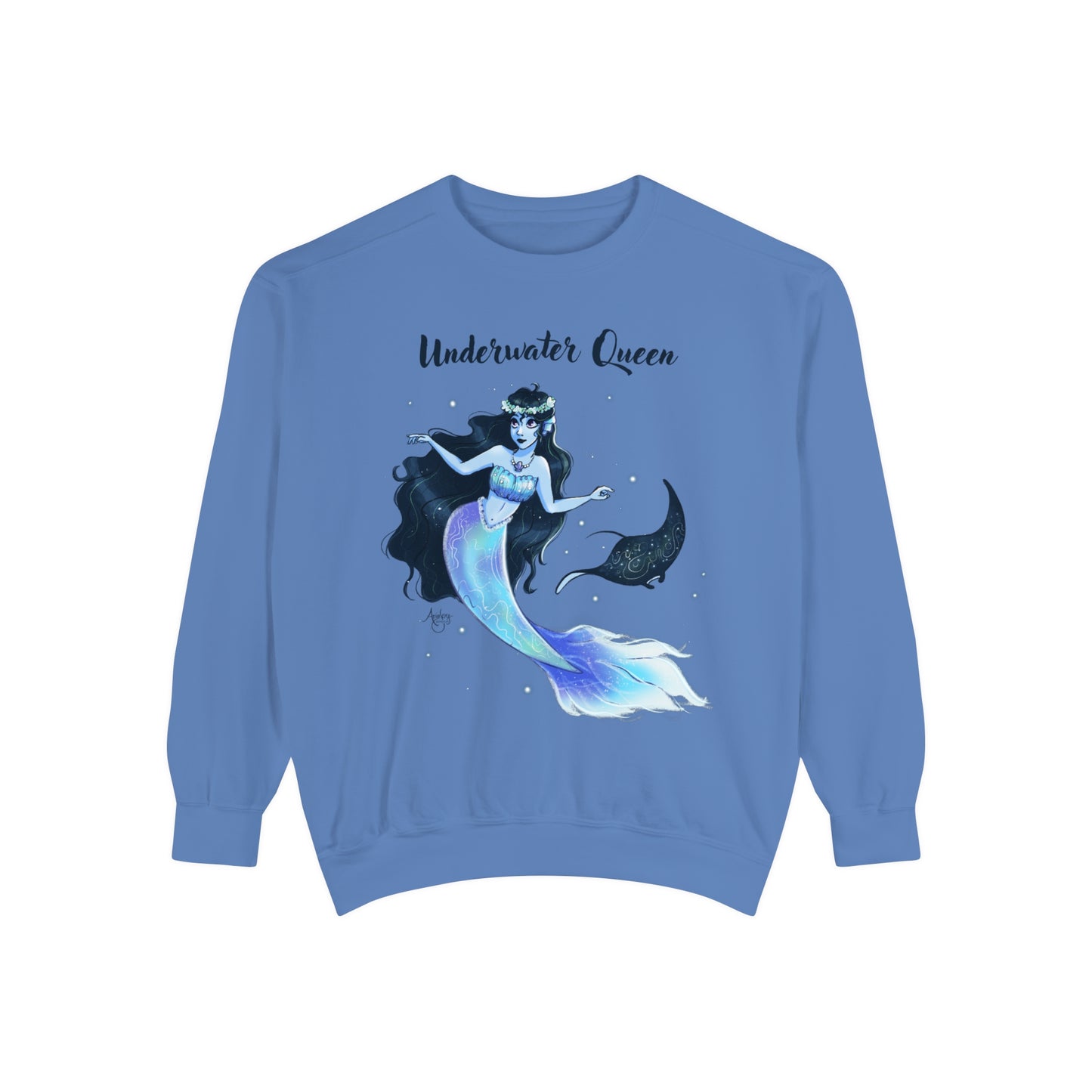 Underwater Queen Crewneck Sweatshirt