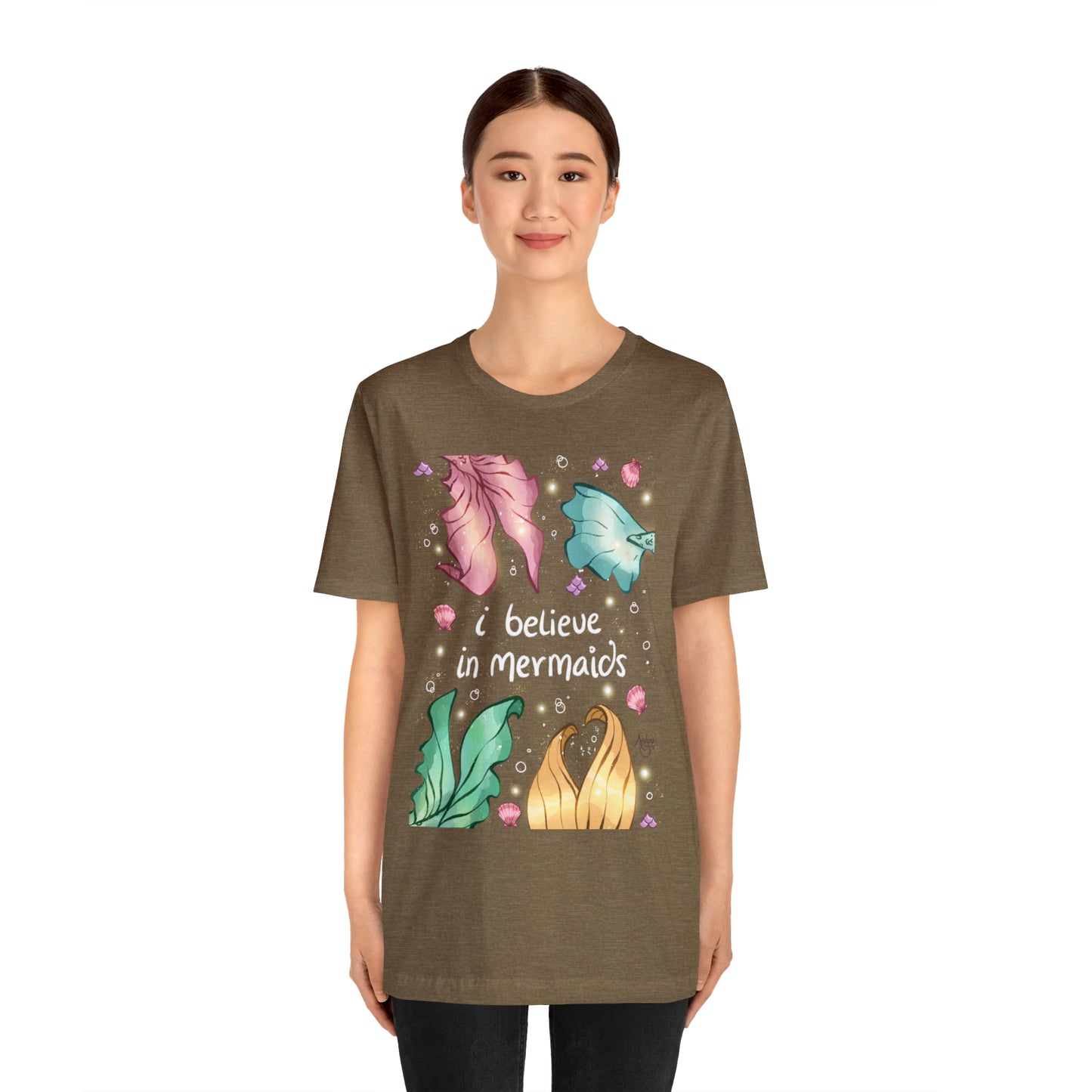 I Believe In Mermaids Premium Short Sleeve Tee