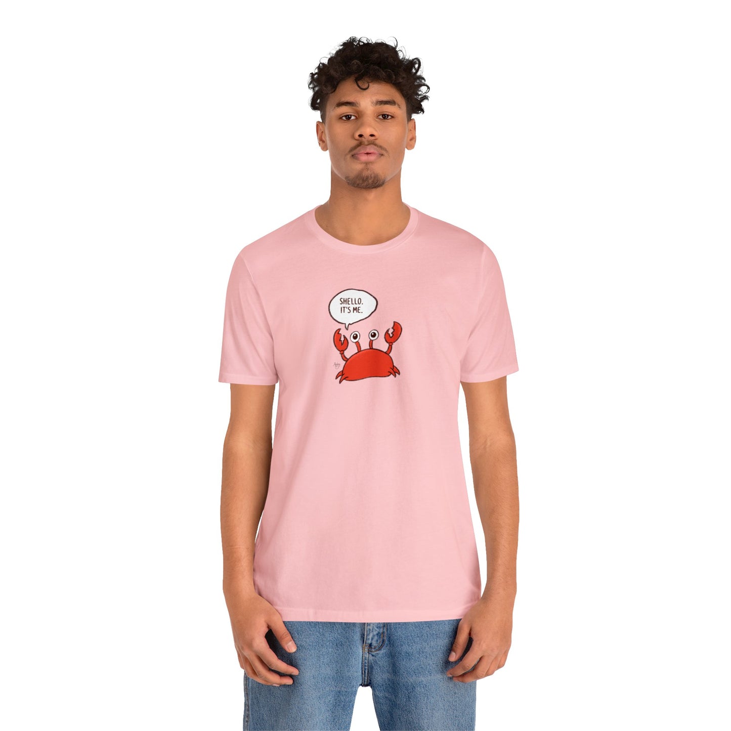 Shello. It's Me! Crusty the Crab Series Premium Short Sleeve Tee
