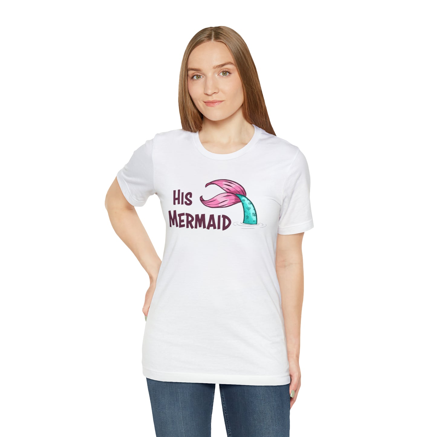 "His Mermaid" Premium Short Sleeve Tee