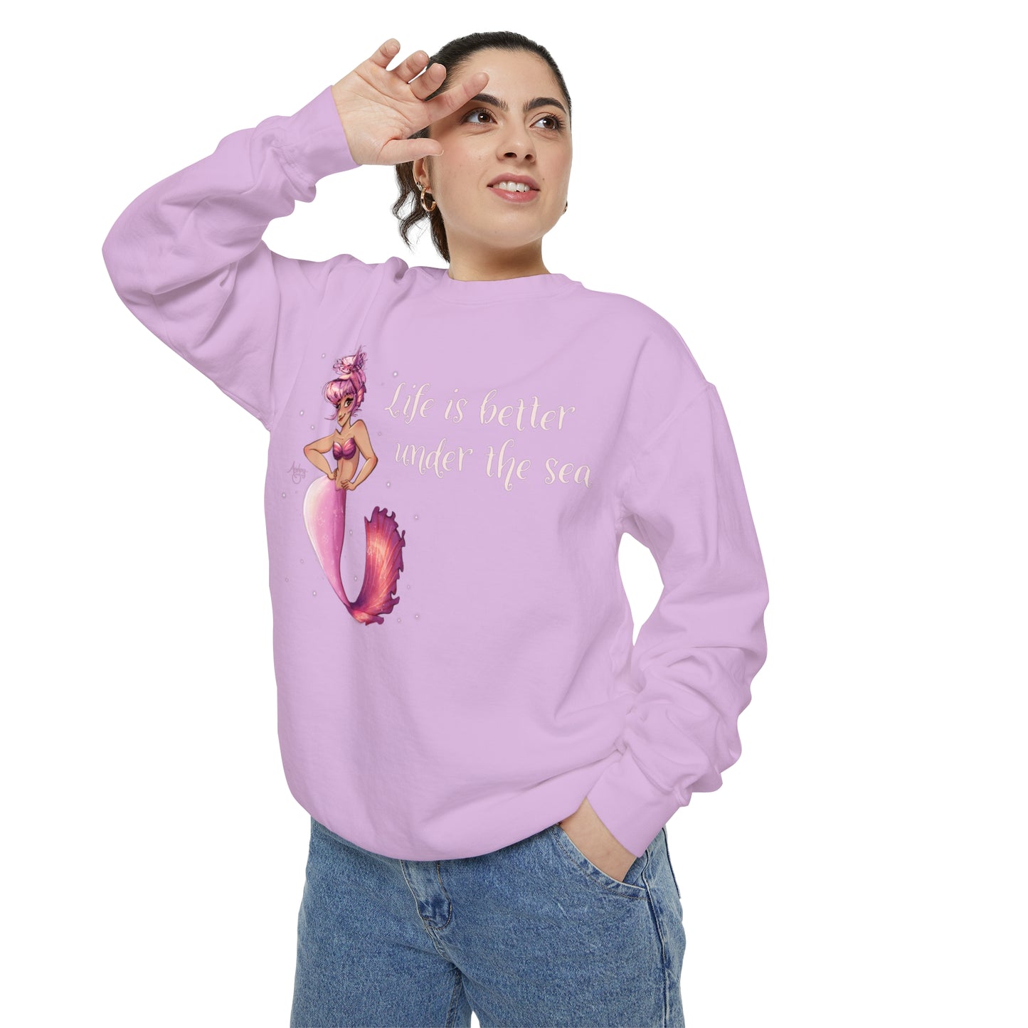 Life Is Better Under The Sea Crewneck Sweatshirt