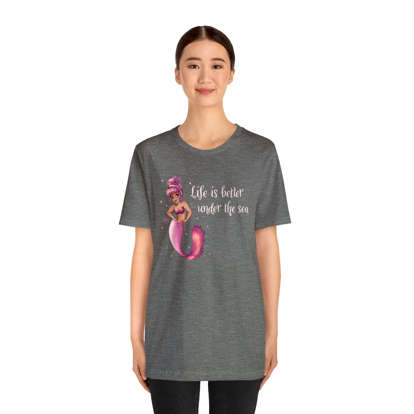 Life Is Better Under The Sea Premium Short Sleeve Tee