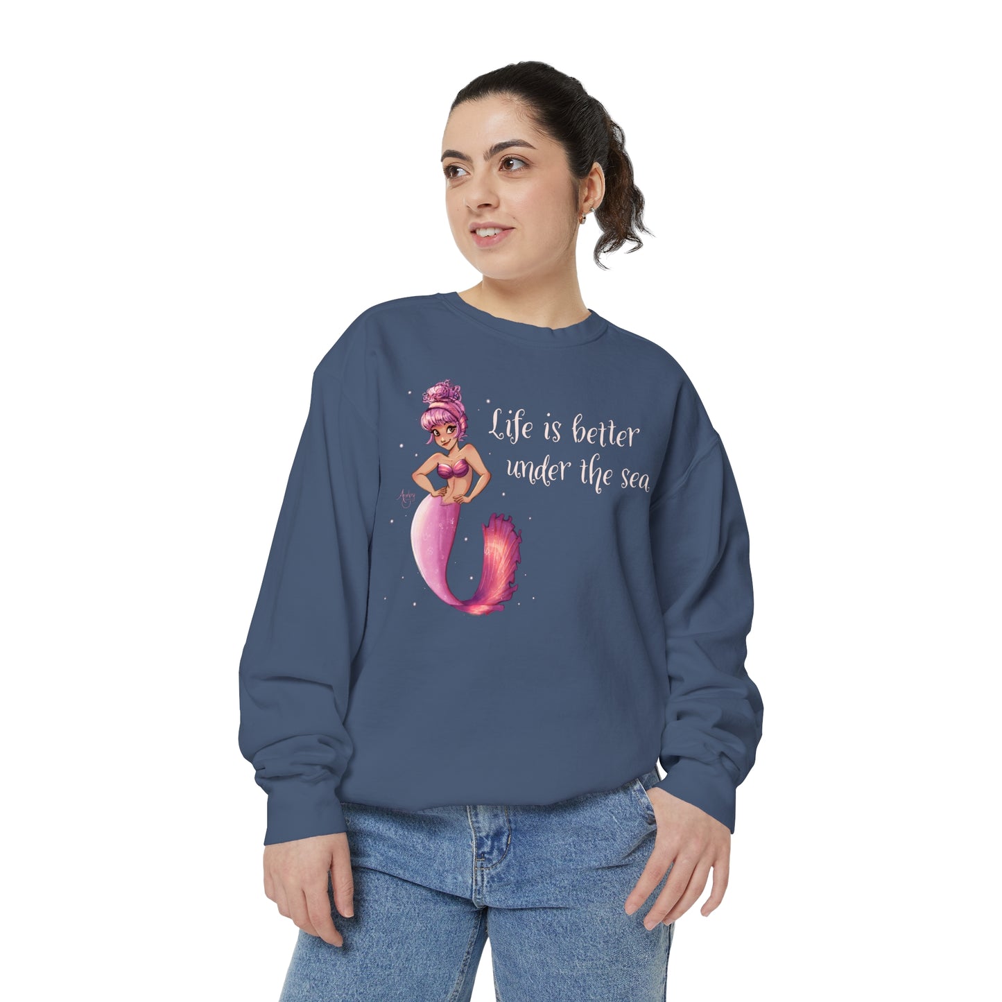 Life Is Better Under The Sea Crewneck Sweatshirt