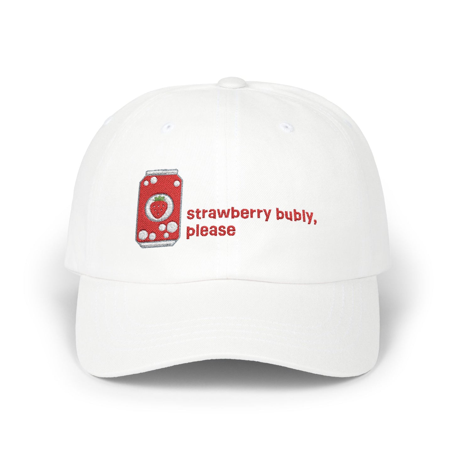 Strawberry Fizz Baseball Hat