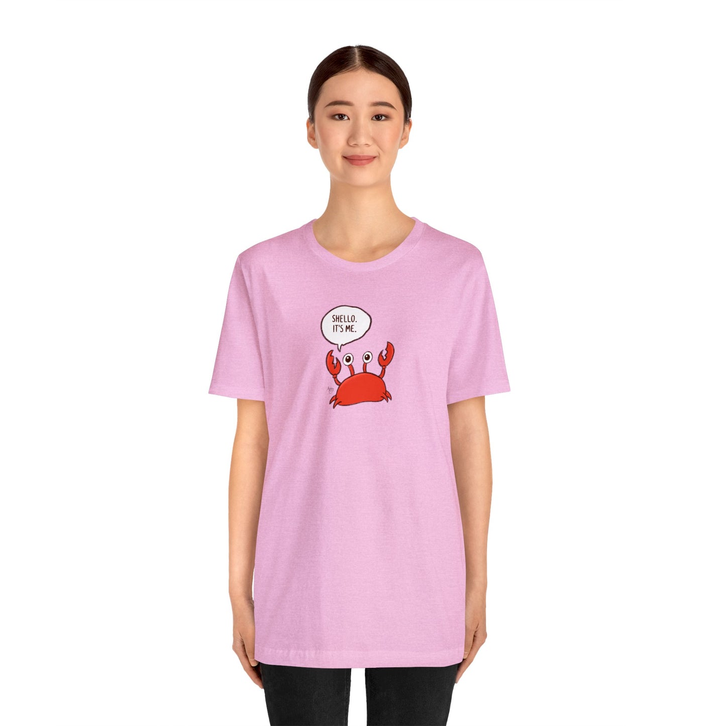 Shello. It's Me! Crusty the Crab Series Premium Short Sleeve Tee