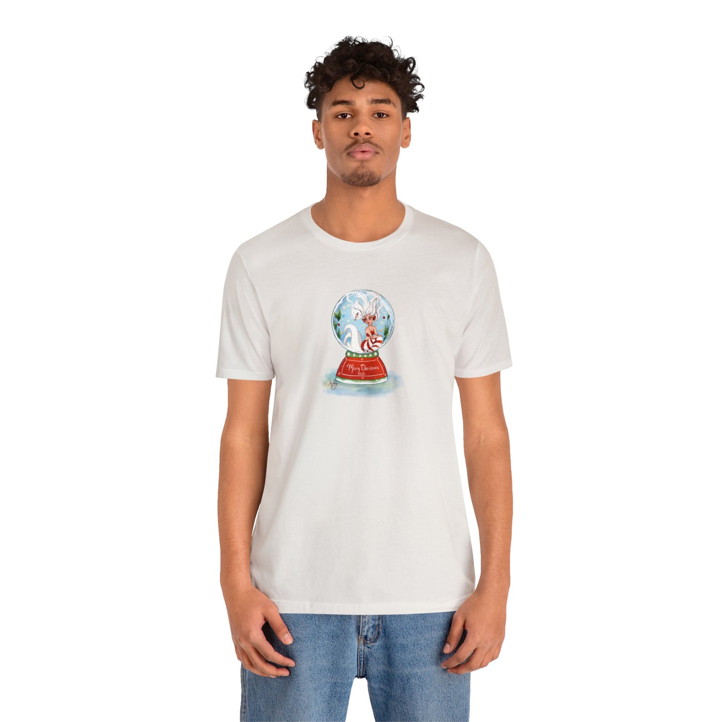 Christmas Mermaid 2023 Premium Short Sleeve Tee