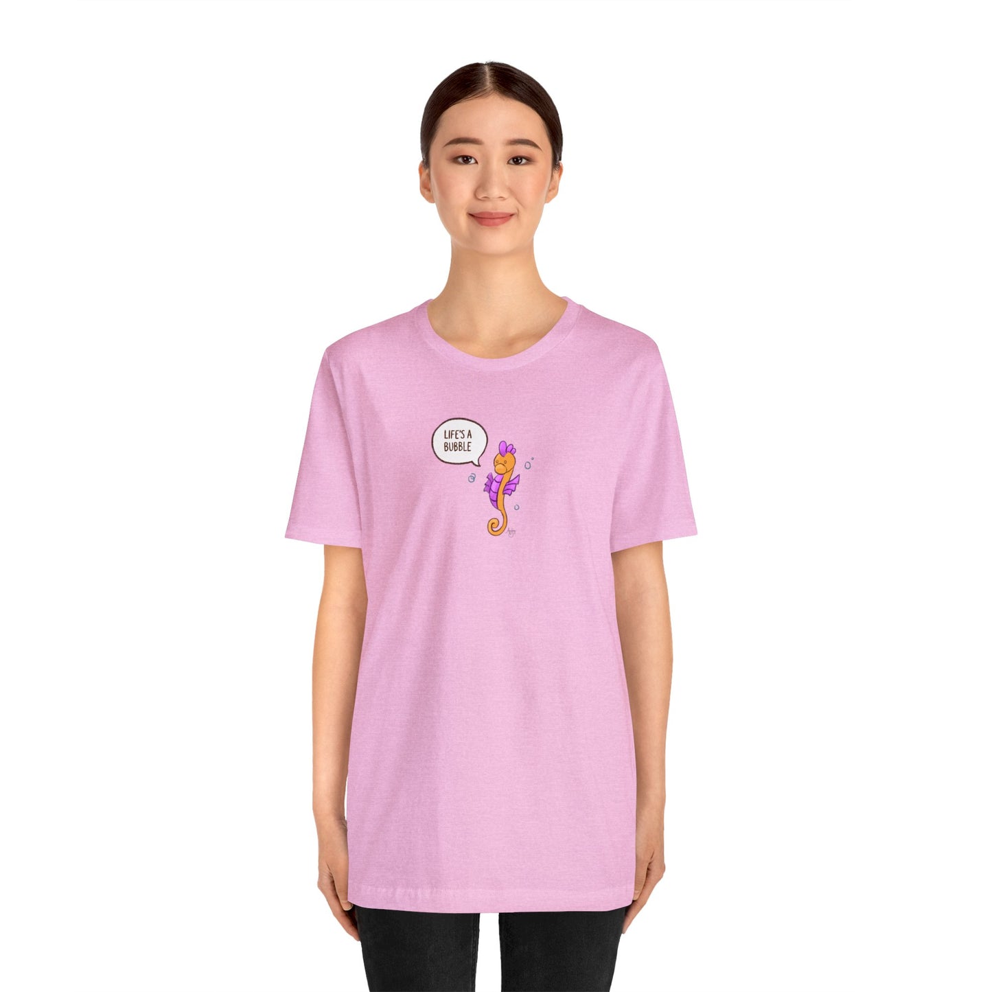 Life's A Bubble! Frito the Seahorse Series Premium Short Sleeve Tee
