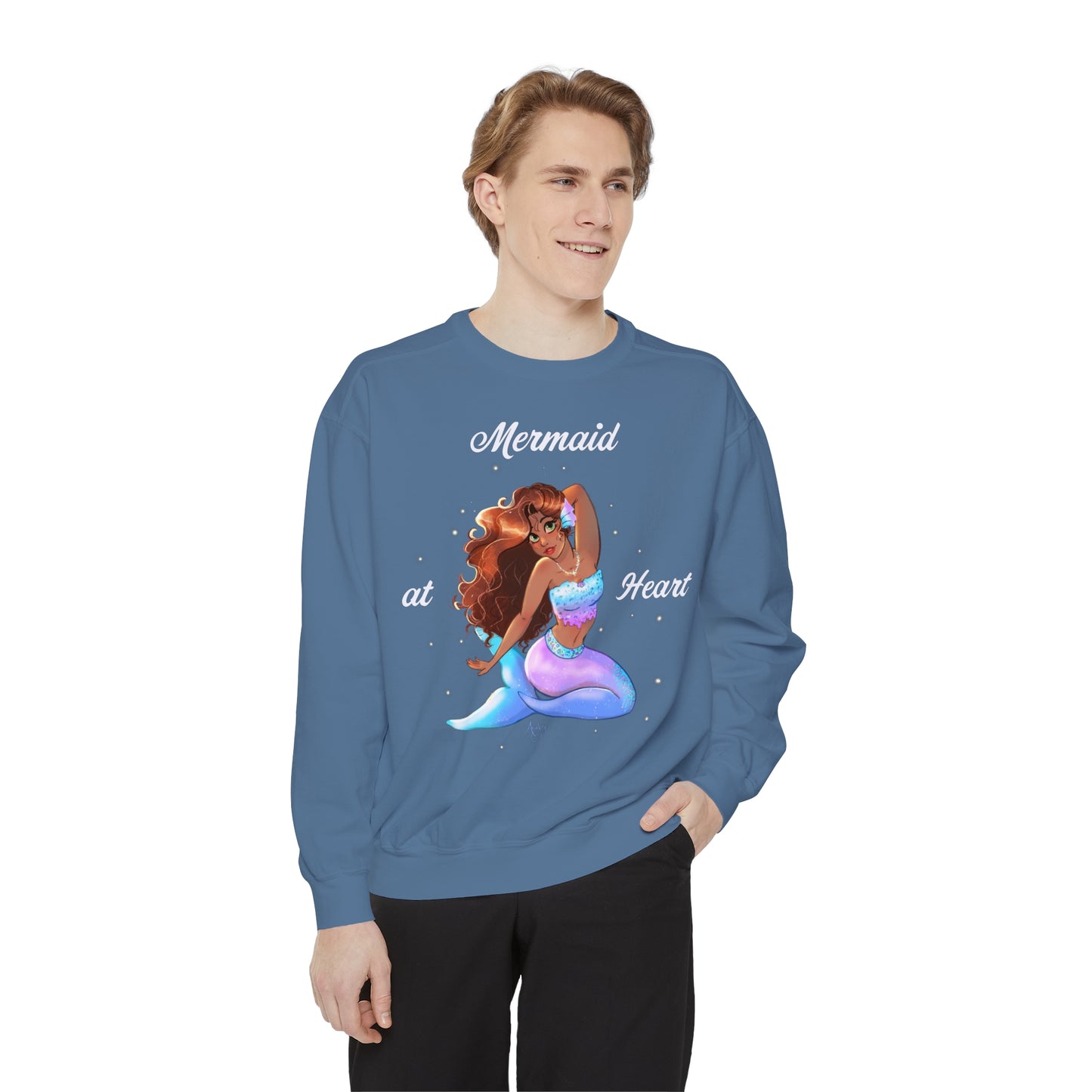 Mermaid at Heart Crewneck Sweatshirt