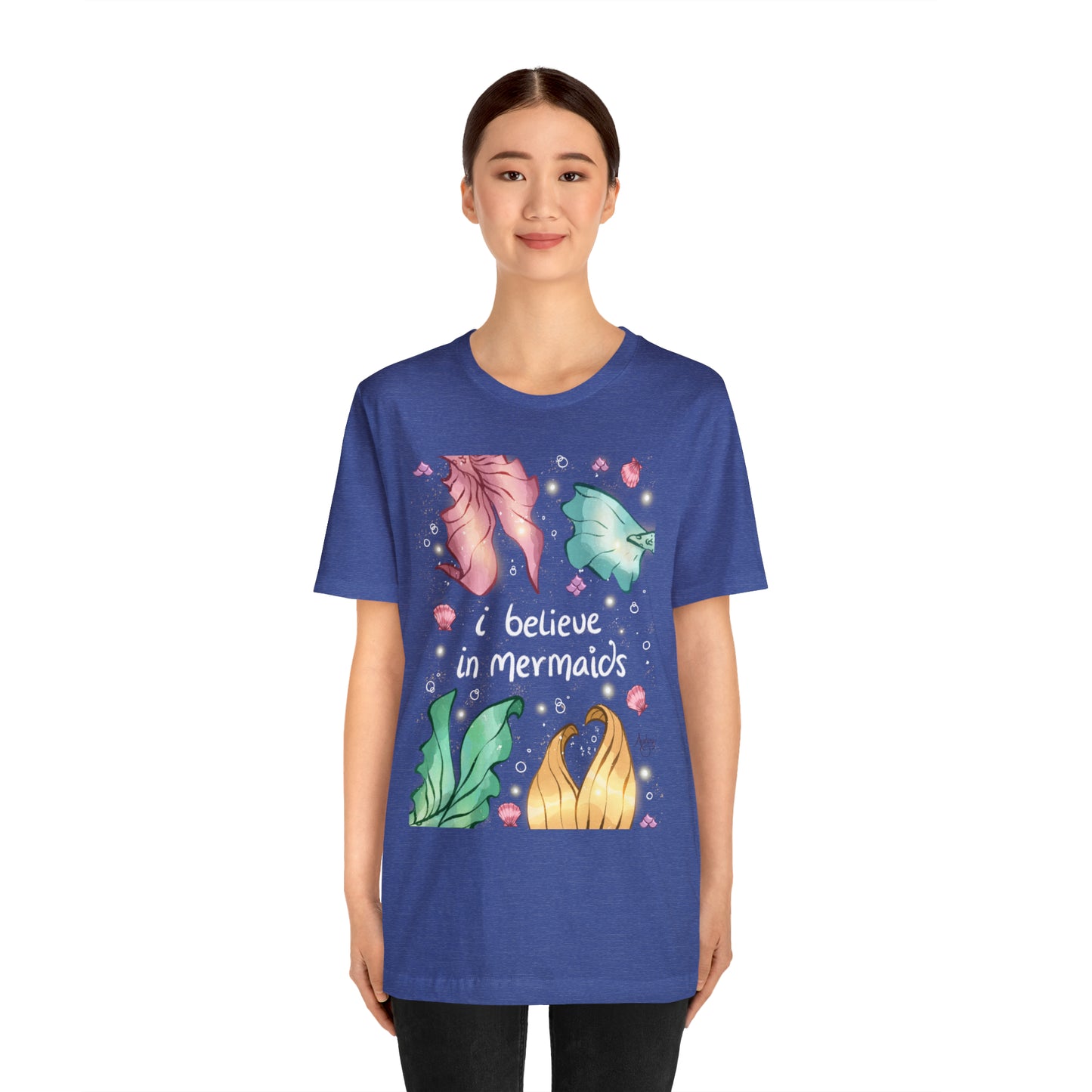I Believe In Mermaids Premium Short Sleeve Tee