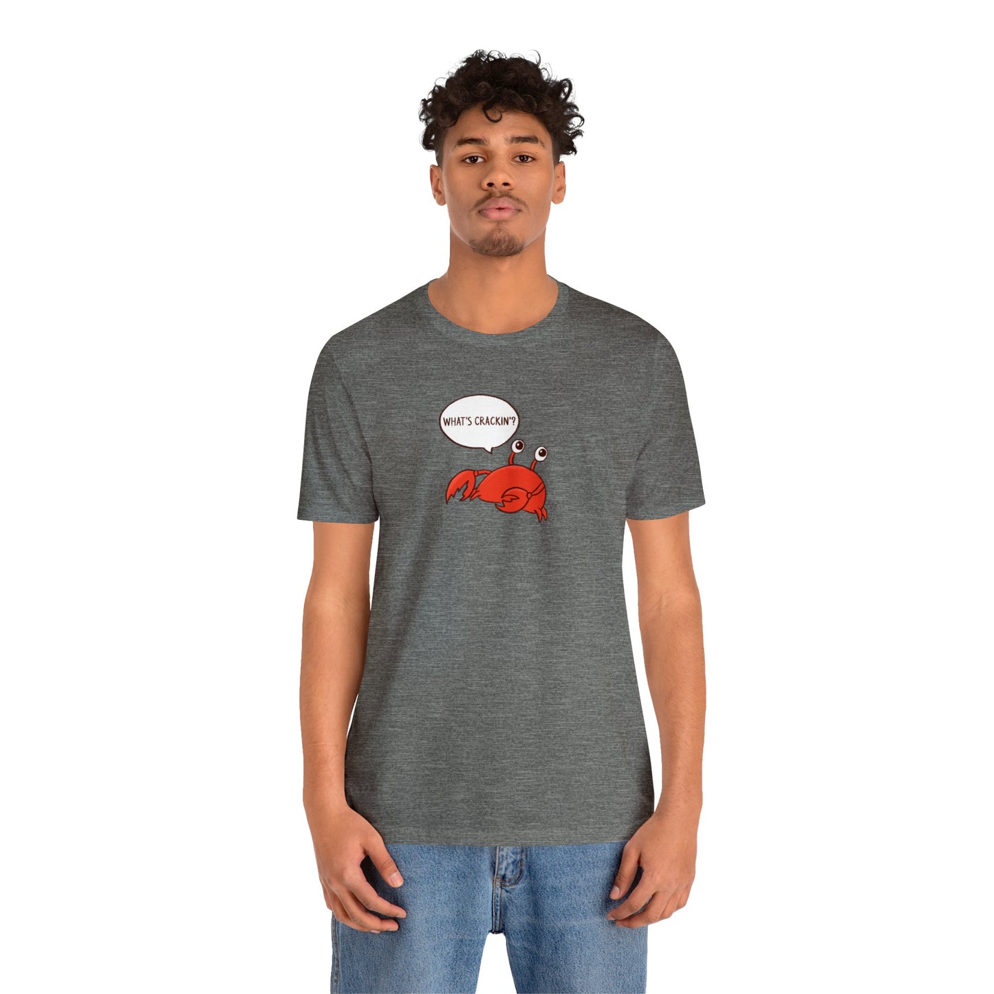 What's Crackin'? Crusty the Crab Series Premium Short Sleeve Tee