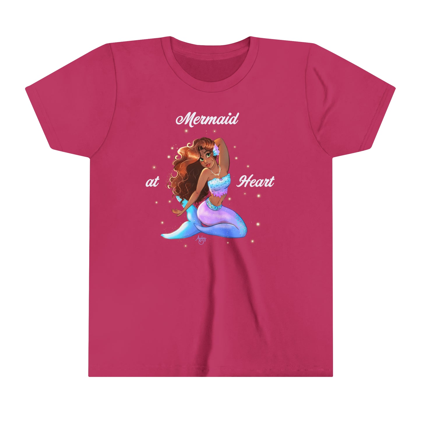 Mermaid at Heart Youth Tee