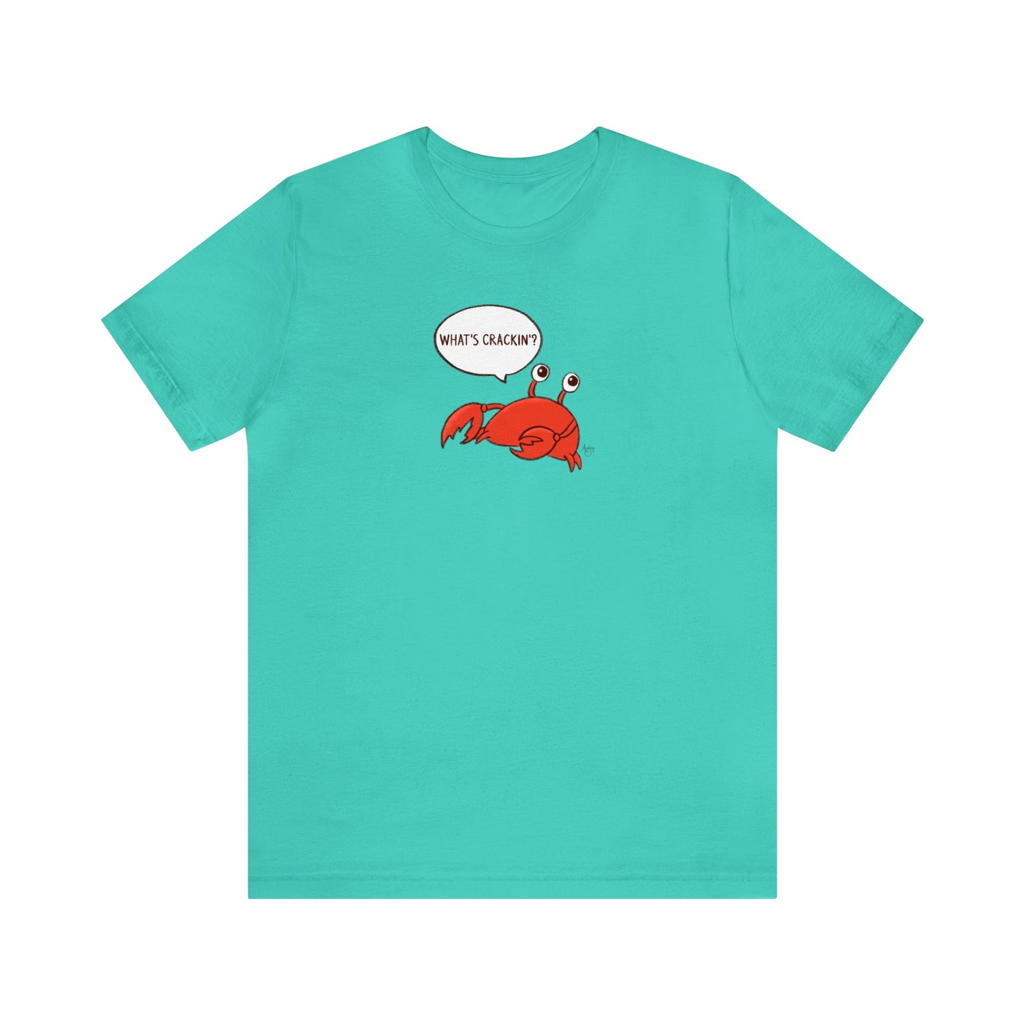 What's Crackin'? Crusty the Crab Series Premium Short Sleeve Tee