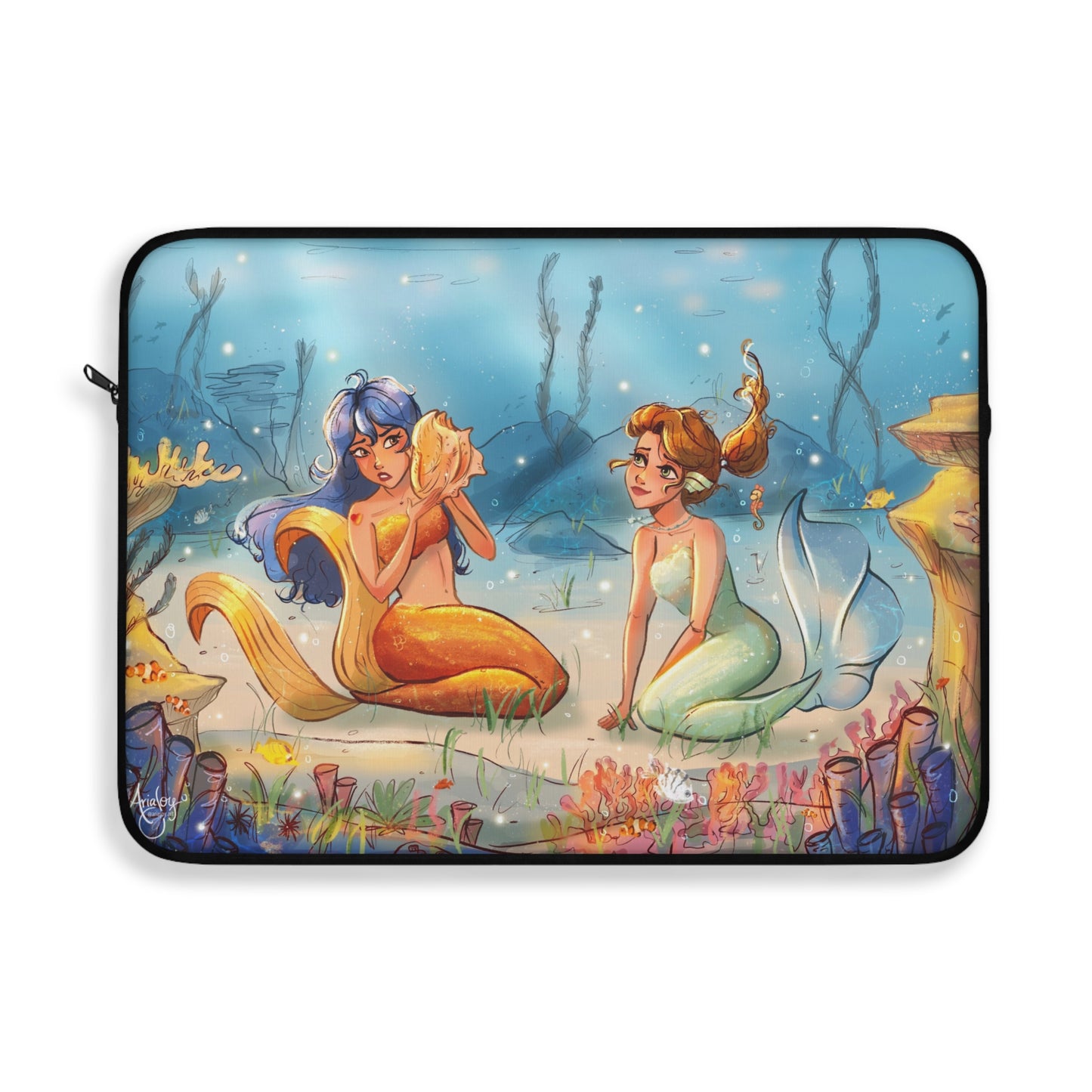 Lazuli & Coral Laptop Sleeve