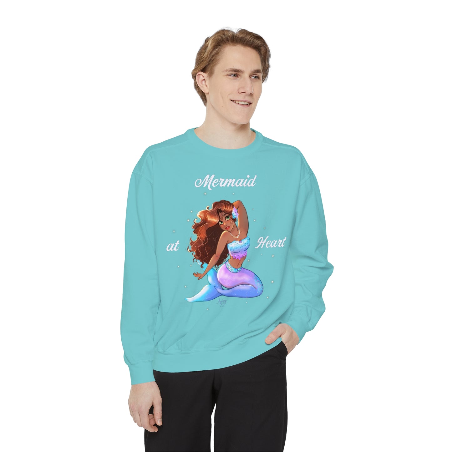 Mermaid at Heart Crewneck Sweatshirt