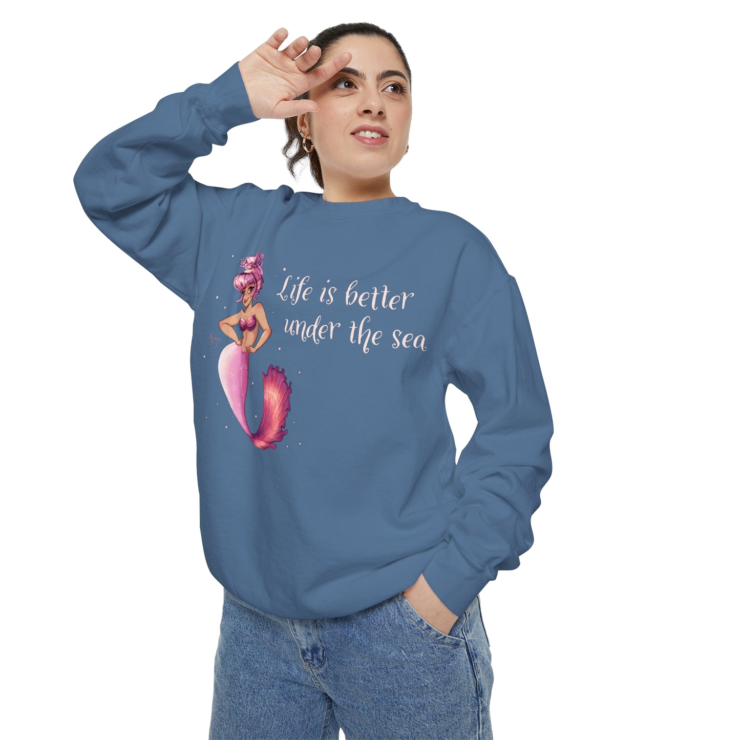 Life Is Better Under The Sea Crewneck Sweatshirt