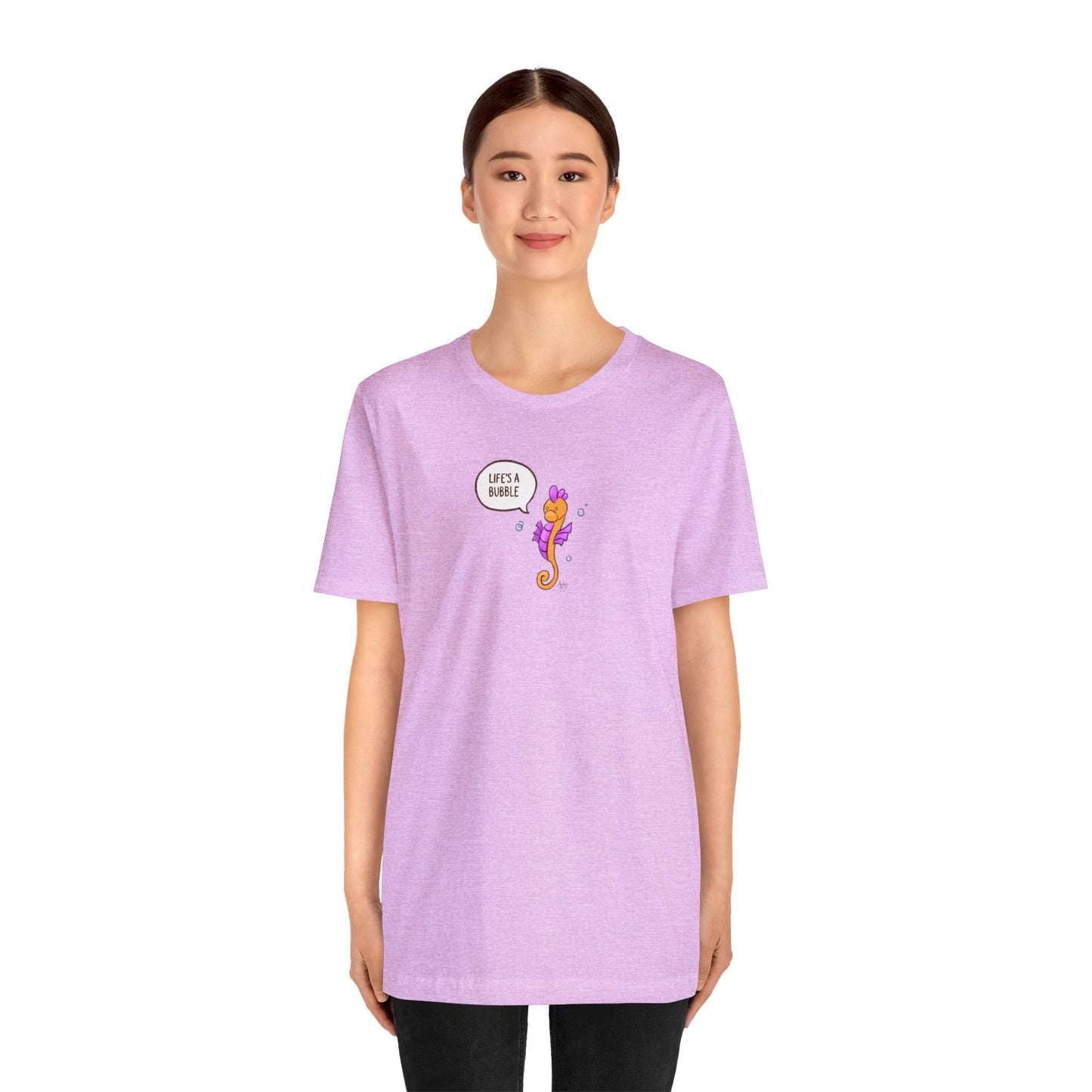 Life's A Bubble! Frito the Seahorse Series Premium Short Sleeve Tee