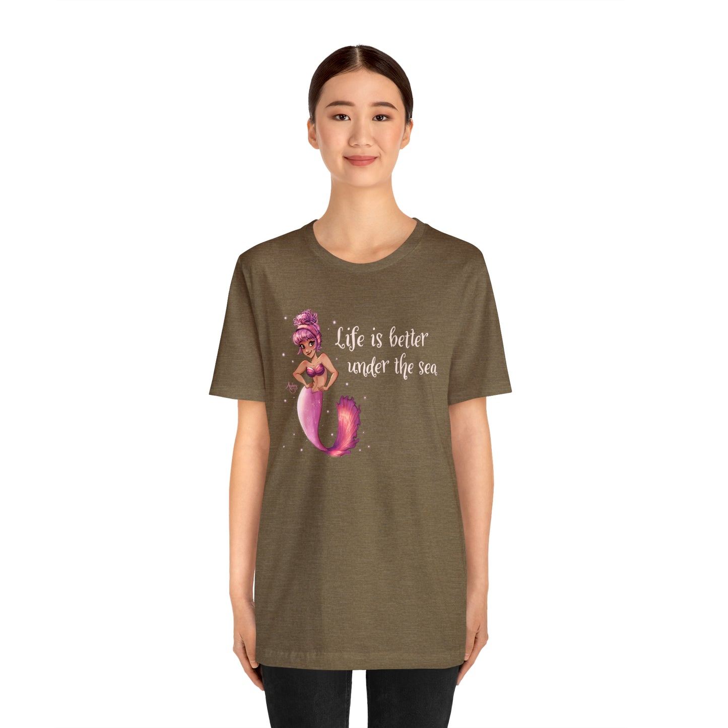Life Is Better Under The Sea Premium Short Sleeve Tee