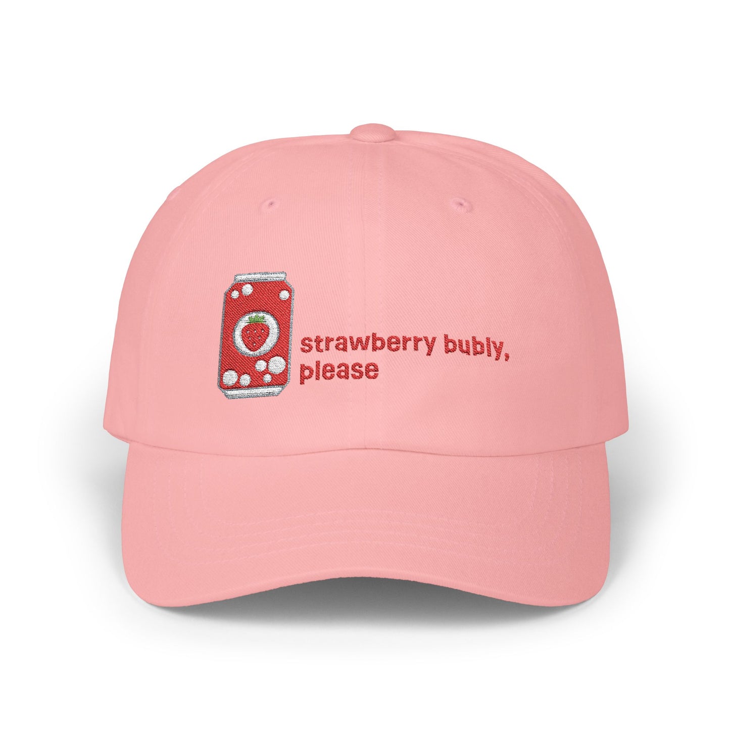 Strawberry Fizz Baseball Hat