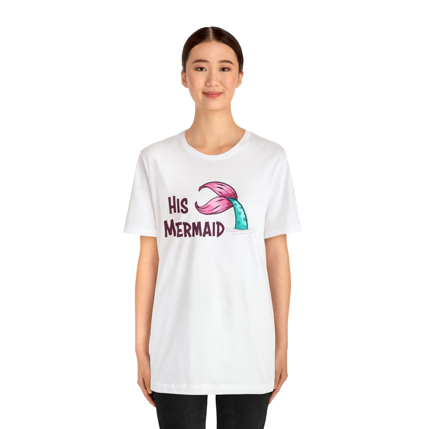 "His Mermaid" Premium Short Sleeve Tee