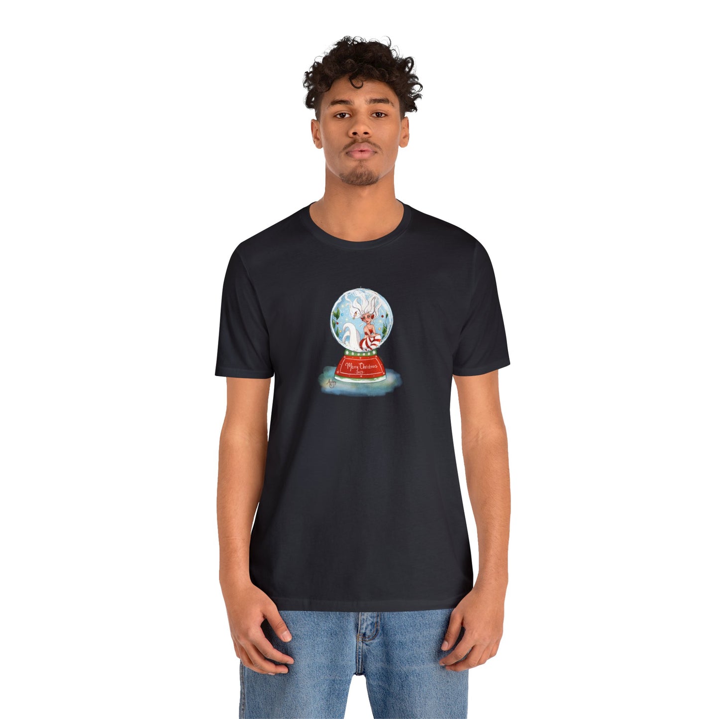 Christmas Mermaid 2023 Premium Short Sleeve Tee