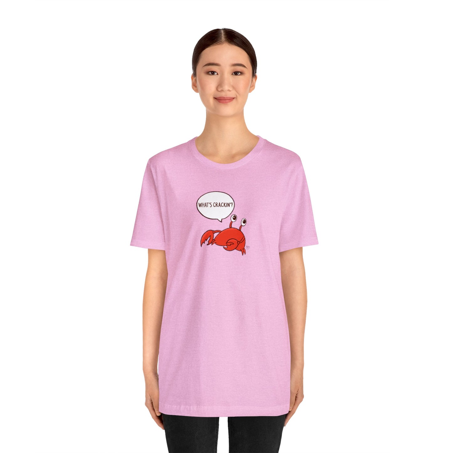What's Crackin'? Crusty the Crab Series Premium Short Sleeve Tee