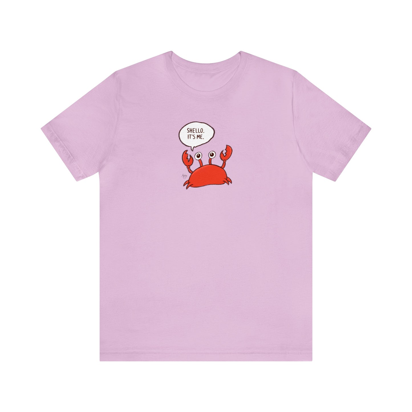 Shello. It's Me! Crusty the Crab Series Premium Short Sleeve Tee