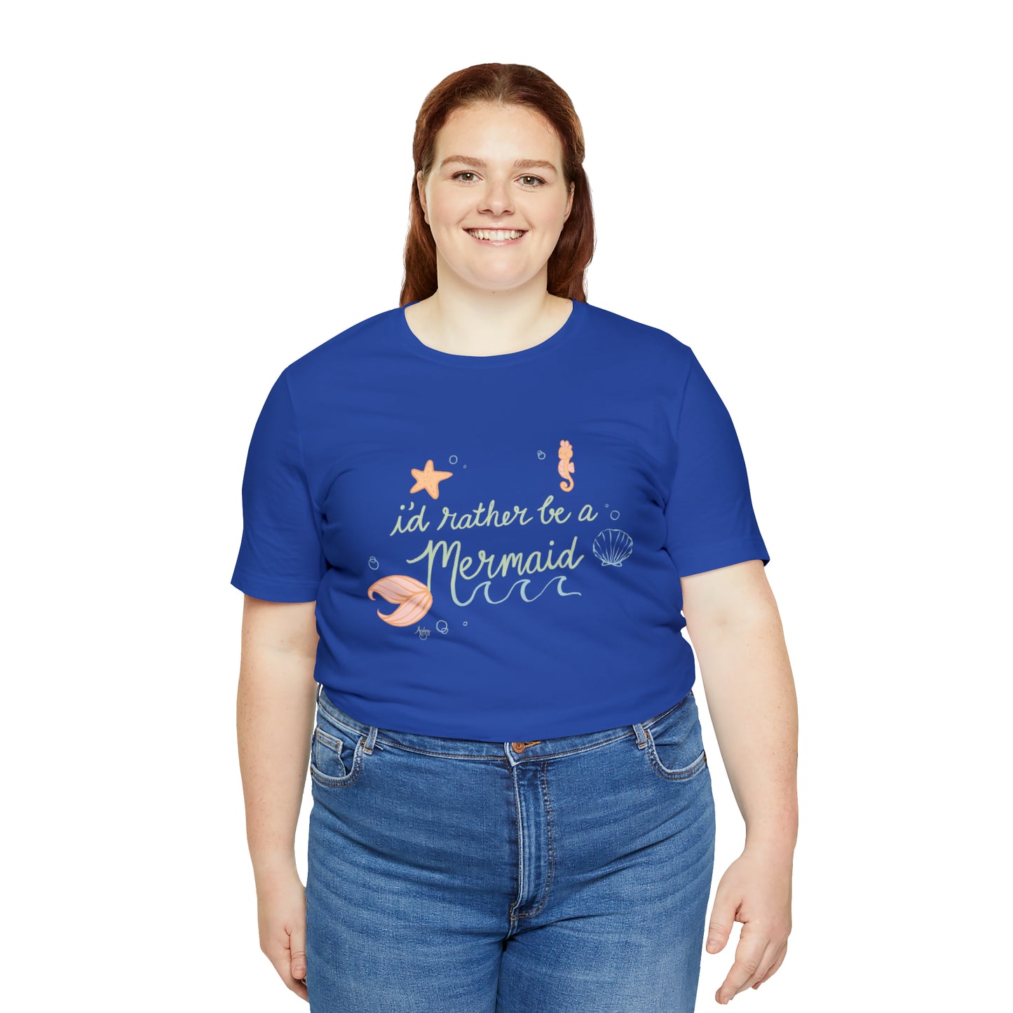 I'd Rather Be A Mermaid Premium T-shirt